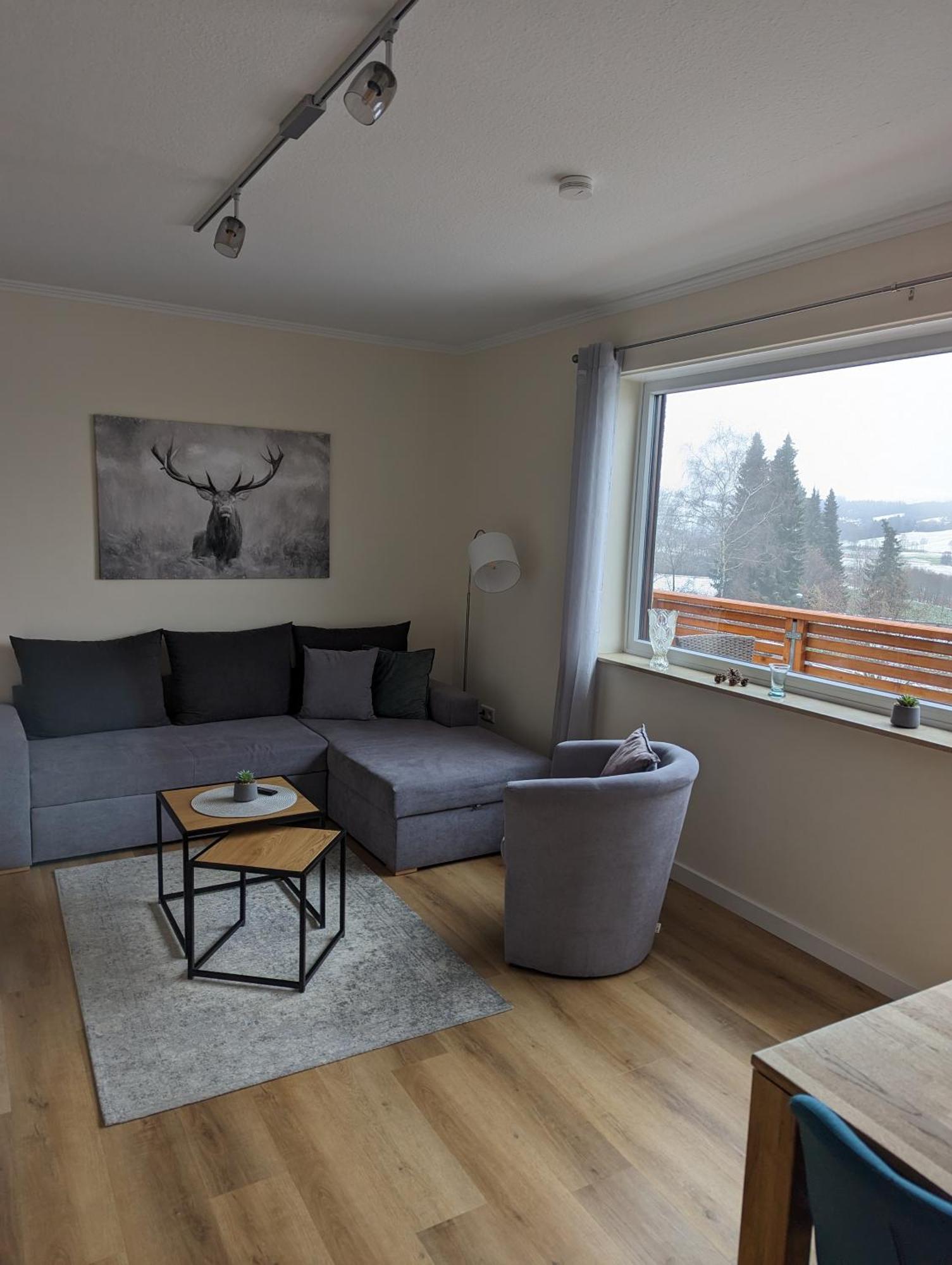 Fewo Hoher Eimberg Niedersfeld Appartement Winterberg Buitenkant foto